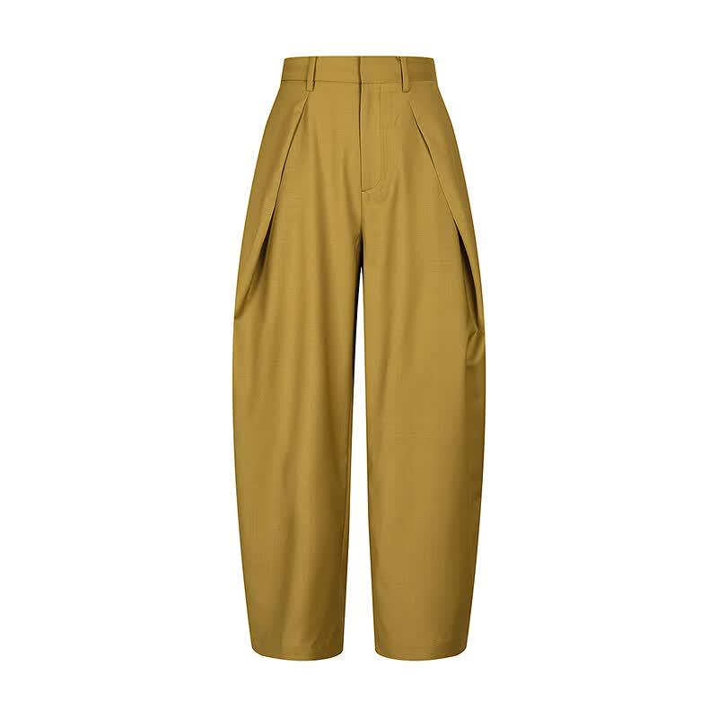 LESS 2026 Spring Casual Tapered Trousers