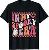 In My Spooky Era Groovy Hippie Halloween Ghost T- Shirt