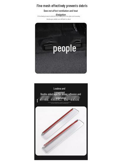 Lynk & Co Rear Seat AC Vent Cover Anti-Clogging for Models 01-08
