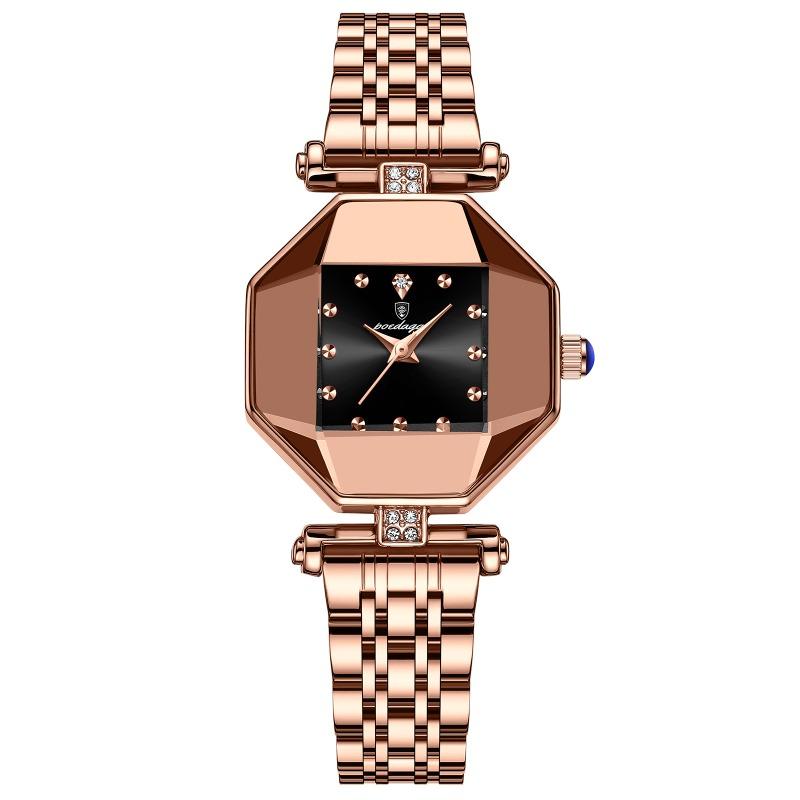 Top Brand New Waterproof Women's Watch Ultra-thin Quartz Diamond-encrusted Fashion Personalized Watch
