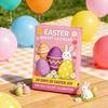 24Pcs Easter Bunny Countdown Calendar Dig Kit Treasure Hunt Excavation Toys for Kids Includes Dig Tools & Surprise Figurines Fun DIY Activity for