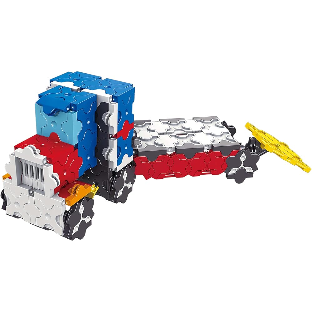 Yoshiritsu LaQ Ball Joint Technique Building Set with Interlocking Pieces and Creative Design