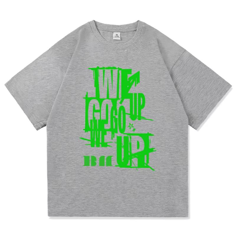 Babymonster Album We Go Up TShirt 2025 Retro UnisexWomen Clothing Vintage Harajuku High Quality Tops for Fans Gifts Cotton TShirts