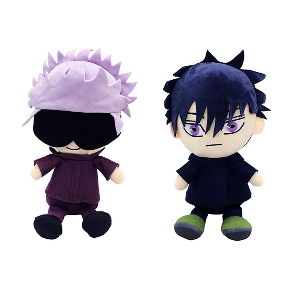 20cm Anime JJK Figures Gojo and Geto Suguru Plush Doll Itadori Yuji Inumaki Toge plushies cute Pillow Toy Home Sofa decor Gift