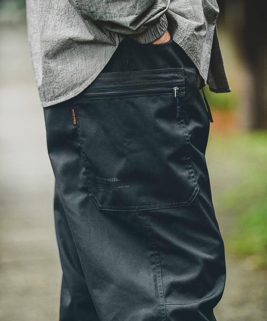 GORDON MILLER Men's GRIP SWANY X GORDON MILLER Flame-Retardant Braze Shield Gear Pants, Sumikuro, Size XL, 1668079