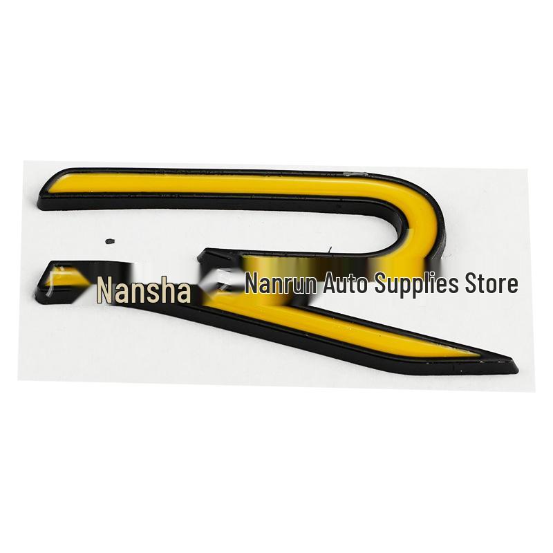 Volkswagen Magotan Passat Golf 8 Neues R-Emblem Kotflügel Seite/Kühlergrill Autoaufkleber