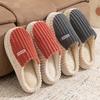 Cixi Cotton Slippers for Spring, Autumn and Winter Home Use Indoor Non-slip and Warm Couple Winter Plush