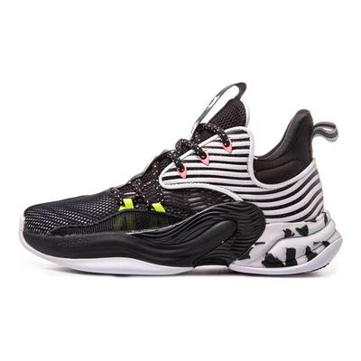 Heat Wave 2 Mid Basketball Shoes Men Sneakers Black White 112031105-4