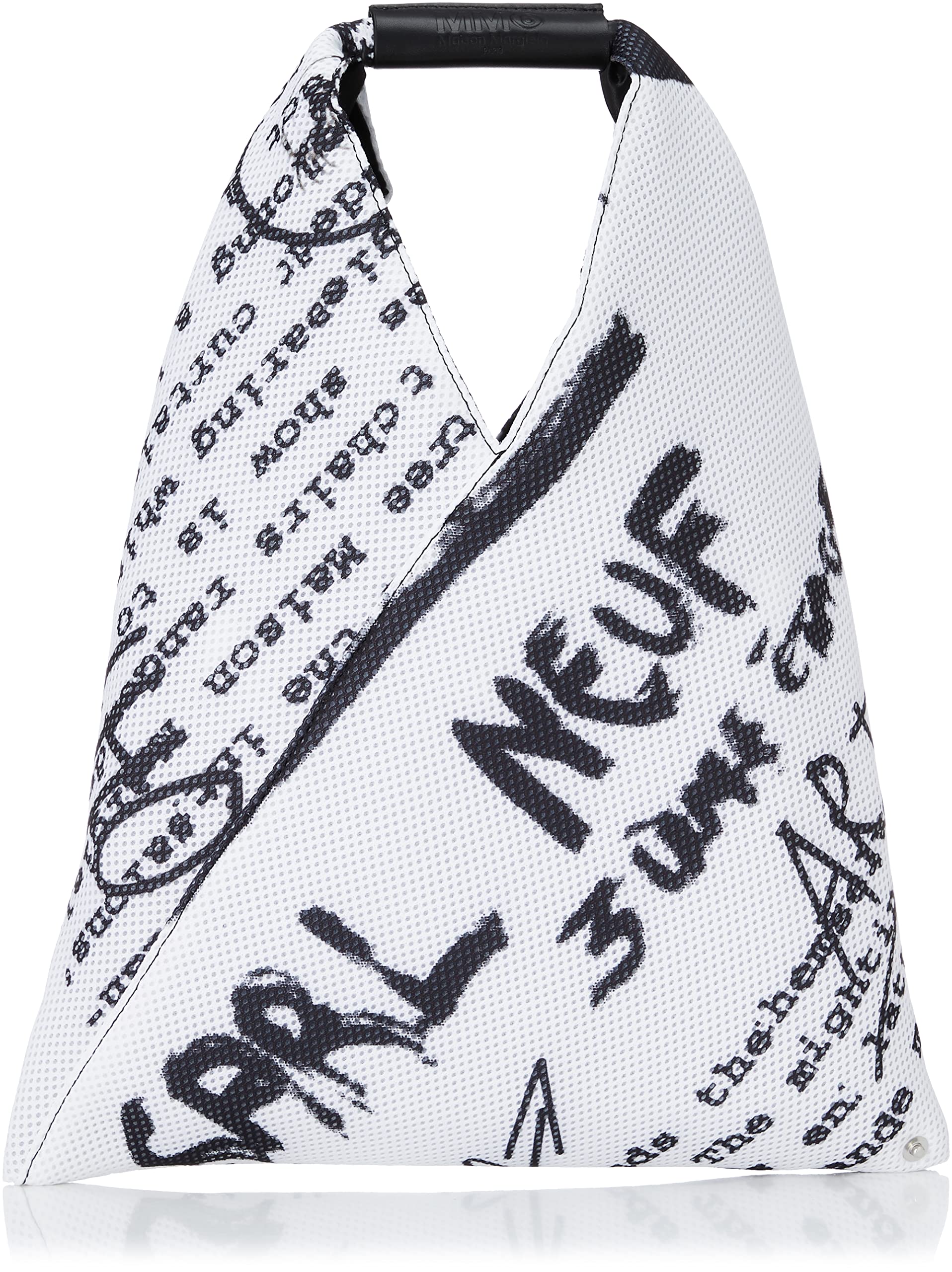 

Сумка Maison Tote в японском стиле [MMSIX Margiela] S54WD0043-P4539 женская белая/черная [Товар]