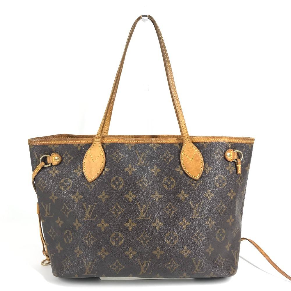 Louis Vuitton M40155 Monogram Neverfull PM Shoulder Bag Tote Bag