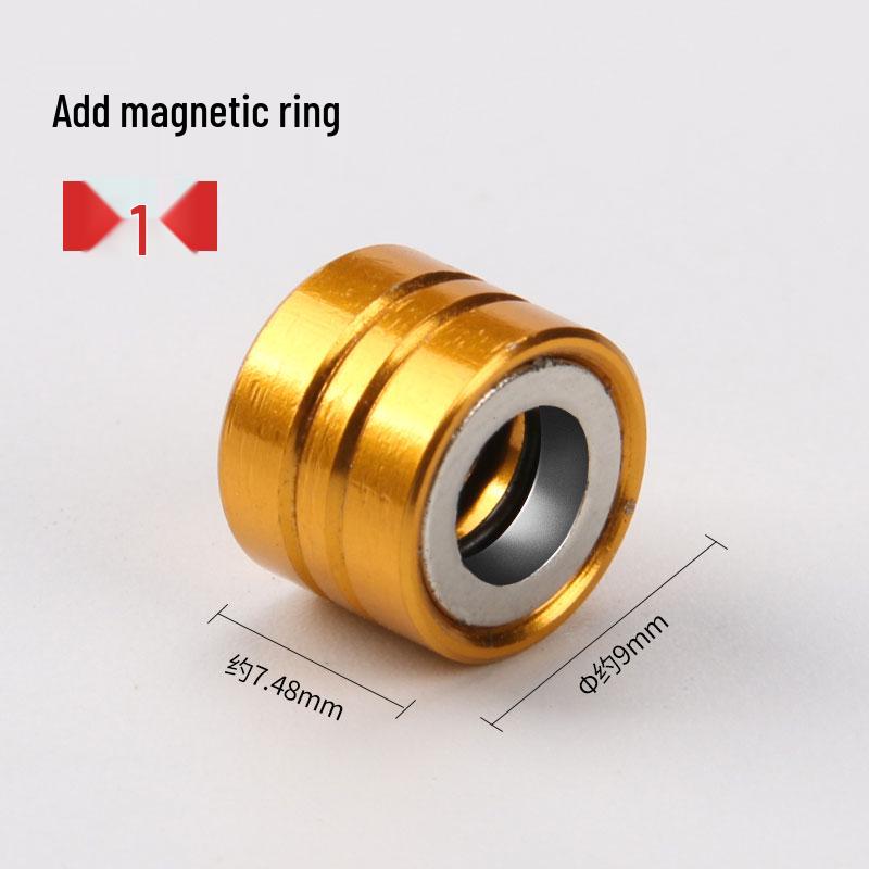 Magnetic Ceramic Drill & Air Screwdriver Bit with Quick Magnetizer/Demagnetizer