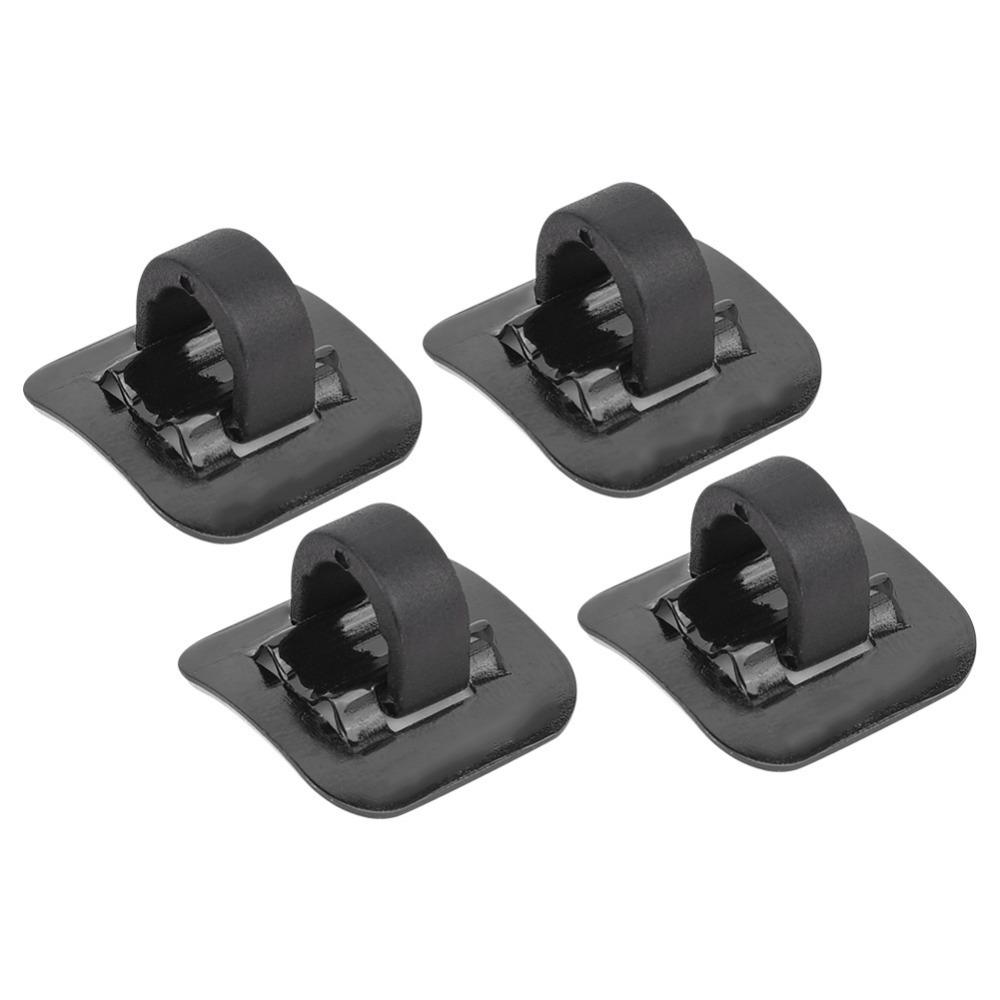 10PCS Aluminum Alloy Bike Brake Cable Guide C Buckle Bicycle Frame Buckle  Road Bike чёрный