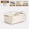 Desktop storage box Snack toy sorting box Household plastic box Kitchen storage basket Sundries storage basket