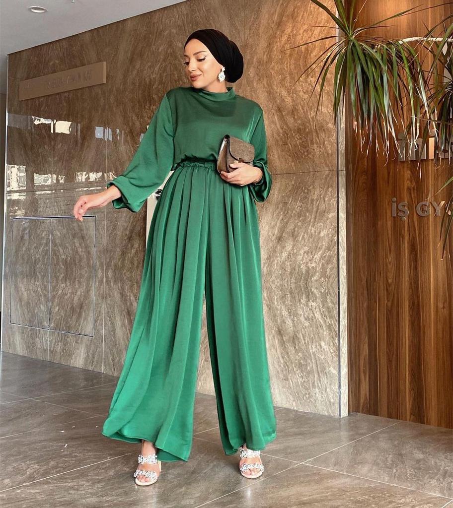Loriya 2022 Dubai Jumpsuit Dress Set LR493