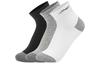 Li Ning Fitness Series Ankle Socks Unisex 6 Pack Black/White/Gray AWSU311-1