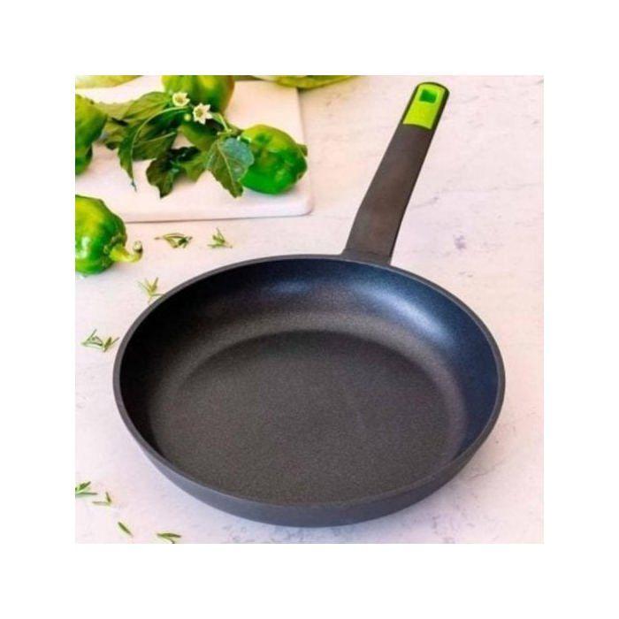 Wok Pan - BRA - A841228 - Diameter 28 Cm - All Hobs Except Induction - Multicoloured