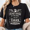 Vampires Gothic Shirt Tee I Am The Dark Shirt, Witchy Aesthetic T-Shirt Moon Bat
