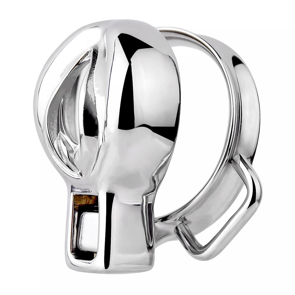 Male Chastity Lock Stainless Steel Penis Cage with Hook Urethral Chastity Belt Penis Ring Ball Stretcher