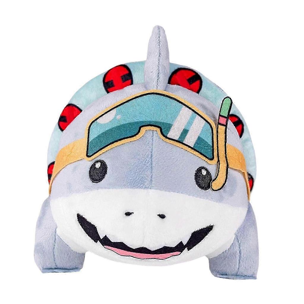 2026 Cute Shark Plush Toy Stuffed Cartoon Toy for Couch Office Housewarming Gifts