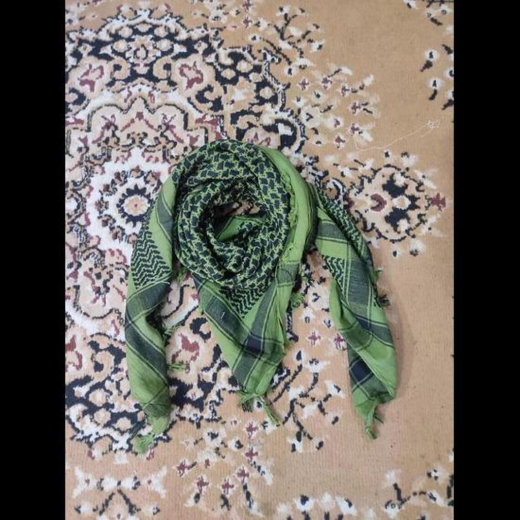 Palästinensertuch Kufiya Arafat Baumwolle Neu Trendig Aussehend Handgraviert Geschenk