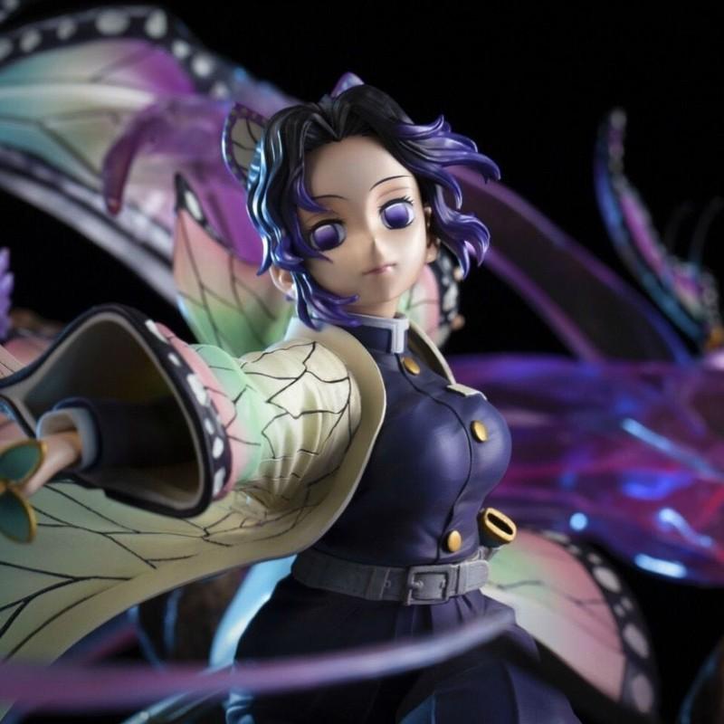 Demon Slayer Gk Cube Kochou Shinobu 1/6 Resonance Second Bullet Statue Handheld Desktop Ornament Accessories Boxed Figurines Toy