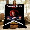 1pc Chucky Outdoor Blanket Lightweight Flannel, Soft & Warm, All Season Use for Sofa, Outdoor, Camping, Living Room, Office, Chair