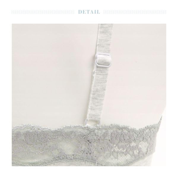 Kid Blue 20STANDARD Camisole with Cups, Innerwear, Size ML (BK-Black, L)