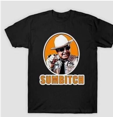 Tu 'Figlio di puttana Jackie Gleason Smokey And The Bandit Buford T. Maglietta Giustizia