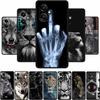 For Honor 400 5G 2025 Phone Case Cool Animal Lion Wolf Tiger Black Silicone Soft Back Cover For Honor 400 Case Honor400 TPU Bag