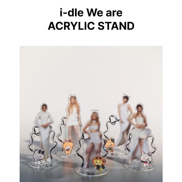 i-dle We Are POP-UP Store Acrylic Stand