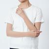 Fukuske Arm Cover UV Protection, 90% UV Block, Antibacterial, Long Length, Thumb Hole, 1 Pair, Nudy Beige, Free Size