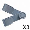 4xPot Lid Holder Stand WallMounted Storage Adhesive Type Kitchen SpaceSaving