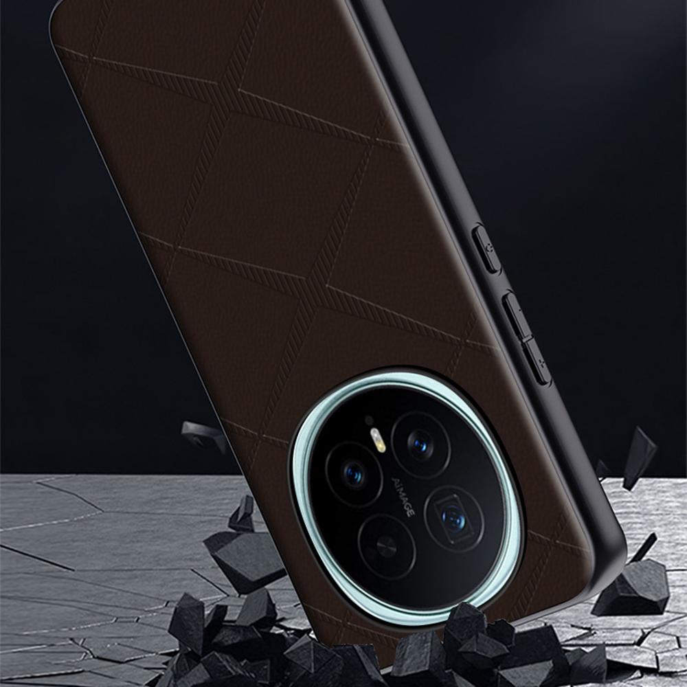 For Honor Magic8 5G Case X-Patterned TPU PU Leather PC Anti-Drop Phone Cover