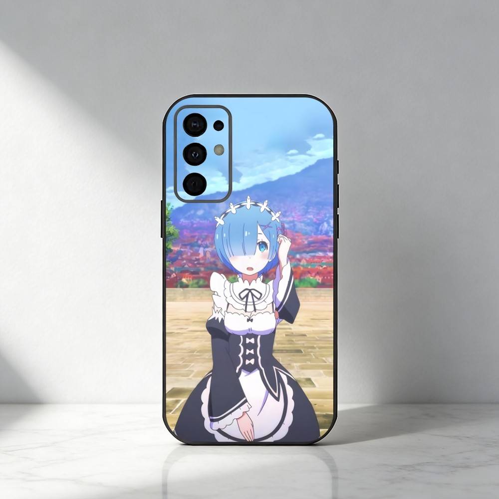 

R-REM-M From Re-Z-Zero Phone Case For Samsung S25,S24,S21,S22,S23,S20,Ultra,S26,Plus,Fe,Note,5G Black Cover Samsung S20fe