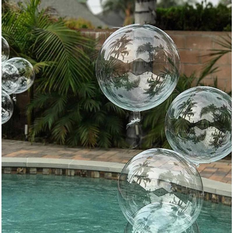 8 18-inch bouncy balls, which can decorate your party very well and are suitable for birthday parties, theme parties, etc