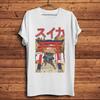 Watermelon Ninja Shinobi Funny Anime T ShirtUnisex Summer New White Short Sleeve Daily Casual TshirtUnisex Unisexga Streetwear Tee