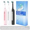 Rotating Electric Toothbrush Suitable for Adults, Equipped with 6 Brush Heads, Type-c Charging, 3-speed 2-minute Timed Zoning