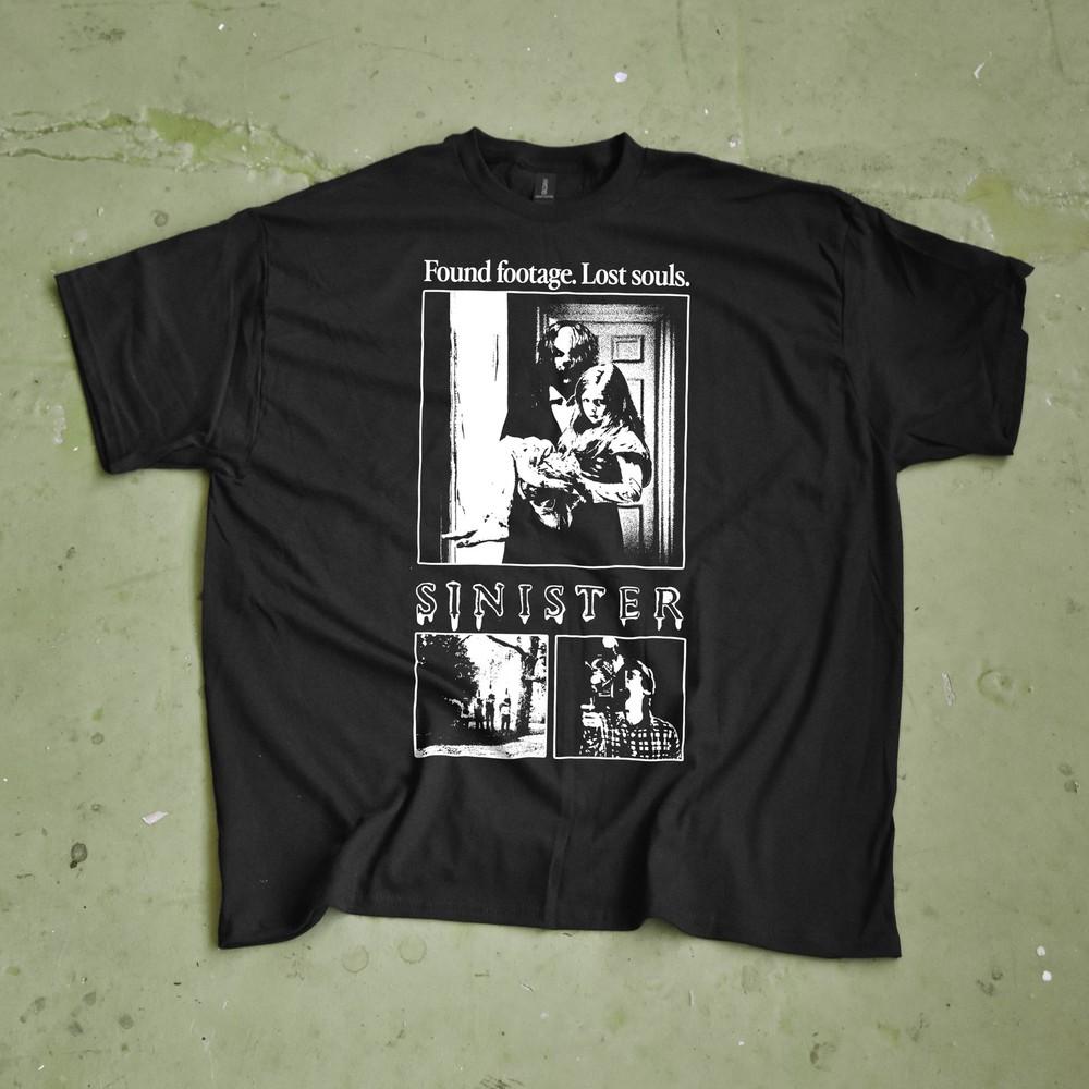 Sinister T Shirt  Horror Movie Tee  Ethan Hawke Scary Film Cult Classic Shirt Unisex T-Shirt S