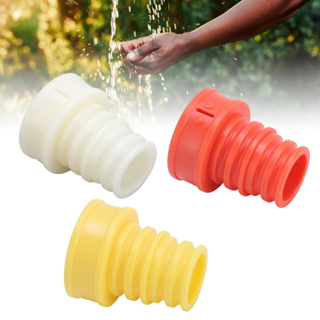 Bottle Shower Spray Head Portable Lightweight Water Sprayer Bottle Attachment with 4pcs Silicone Was