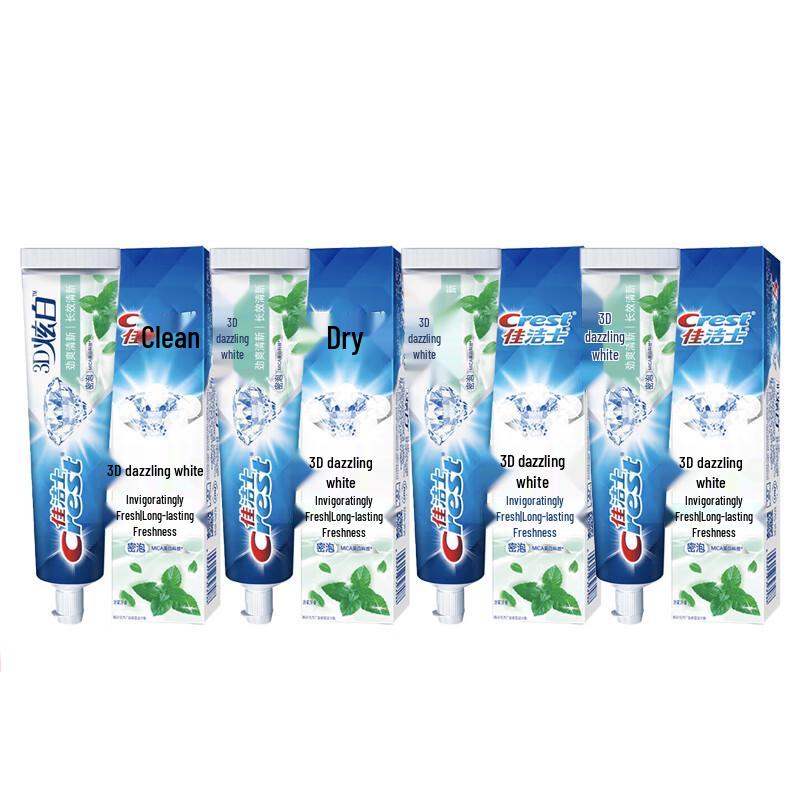 

Crest 3D Fresh Mint Toothpaste 4-Pack