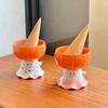 Cute Ghost Ice Cream Bowl Dessert Ice Cream Bowl Halloween Gift Pumpkin Dessert Cake Bowl High Value Tableware