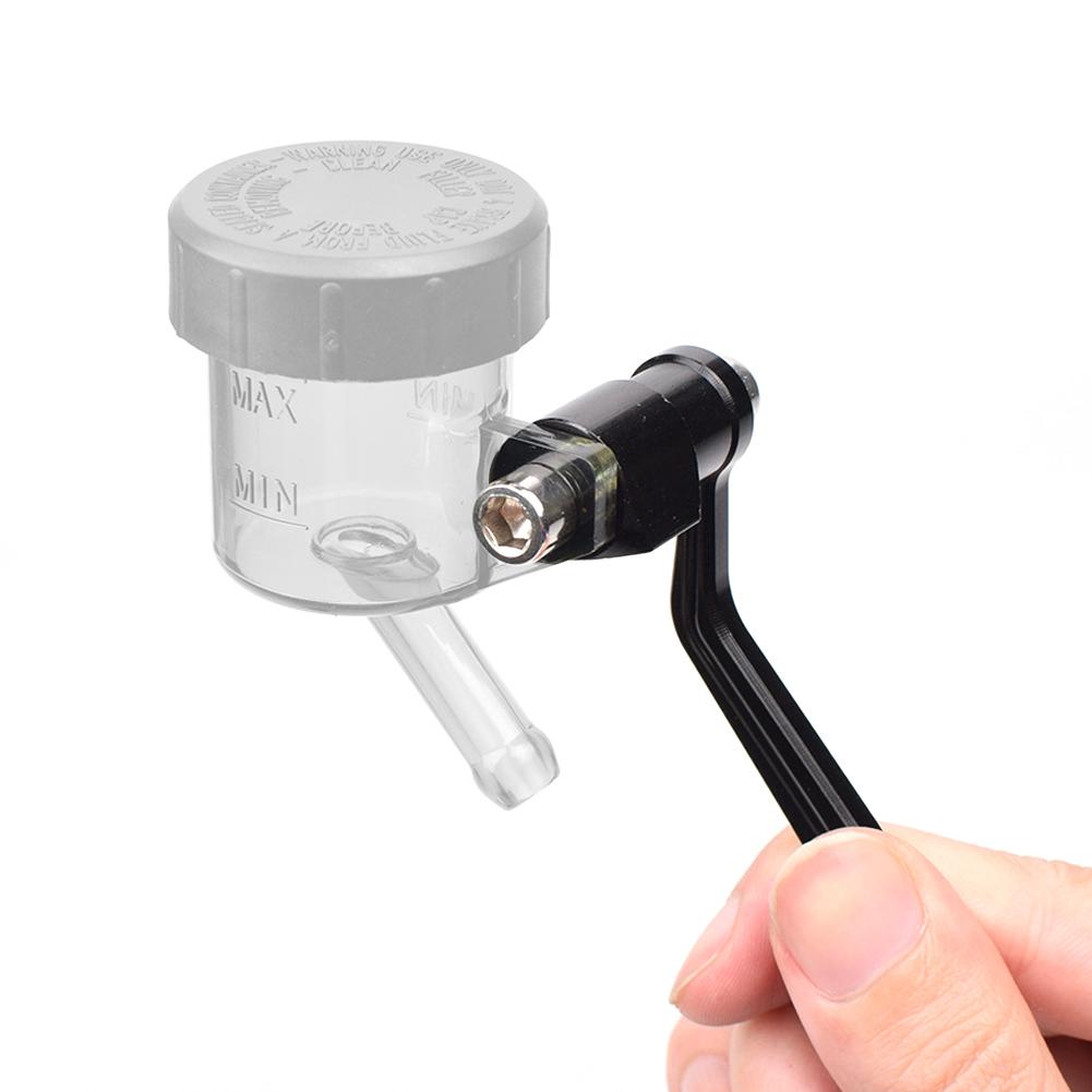 Motorcycle Brake Tank Bracket Holder Bike Brake Master Cylinder Fluid Reservoir Tank Oil Cup Support for Adelin PX1 Frando Brake