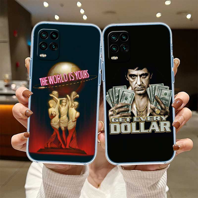 RE51 S-Scarfaces Transparent Phone Case for Samsung Galaxy A04 A04S A14 A23 A34 A54 M23 M33 M52 M53