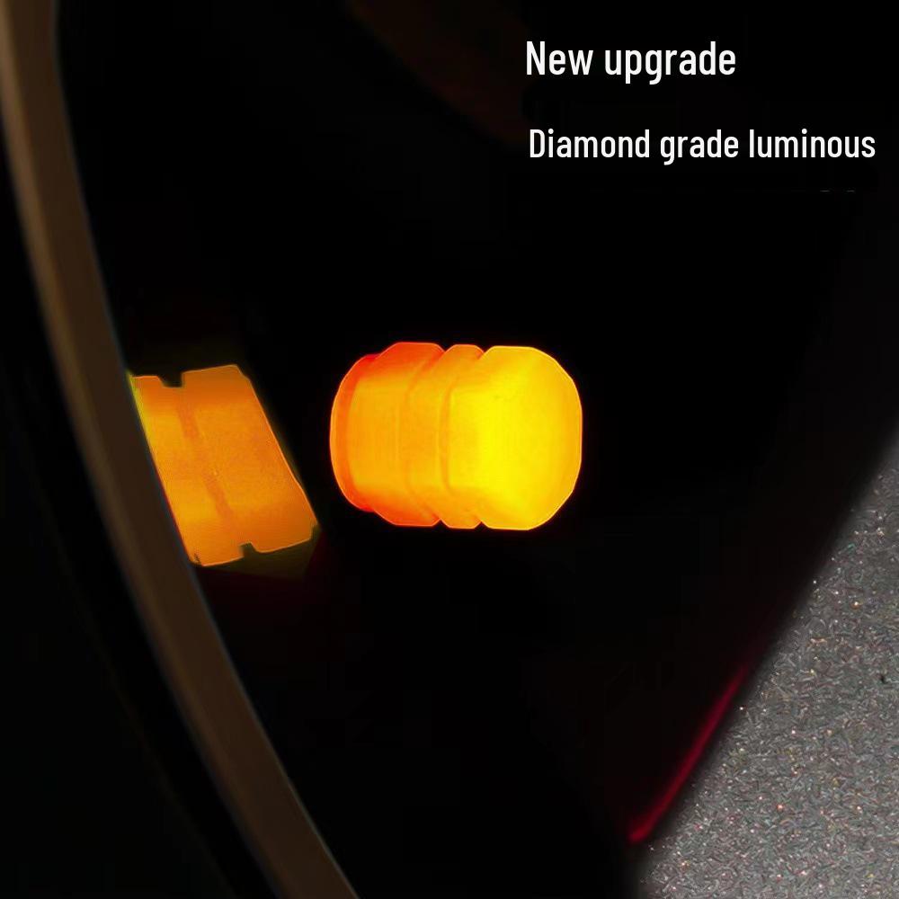 Universal Luminous Valve Caps for Car, Motorcycle & Bicycle Tires