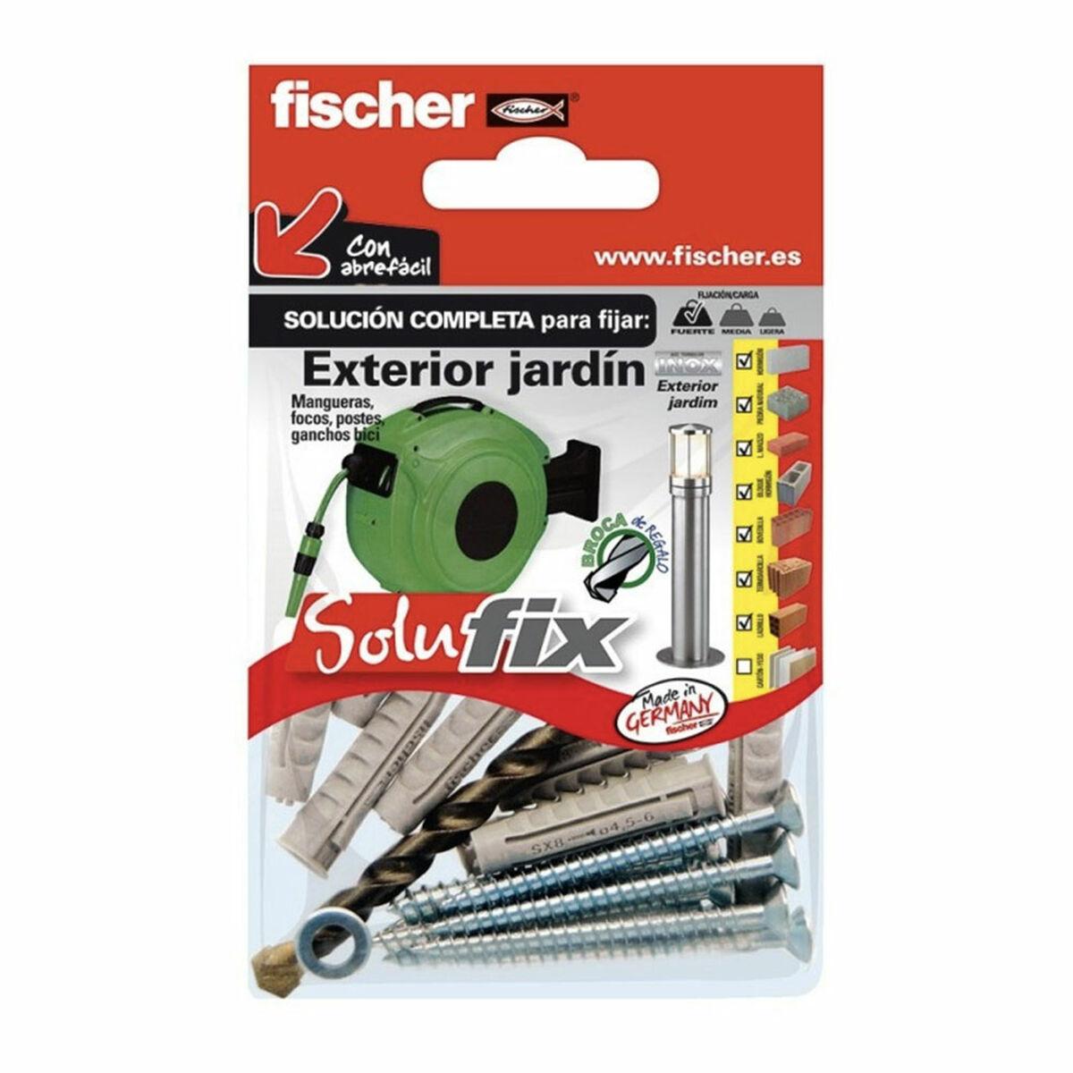 

Комплект уплотнителей Fischer Solufix 502680 Для сада, 15 шт. TU прозрачный