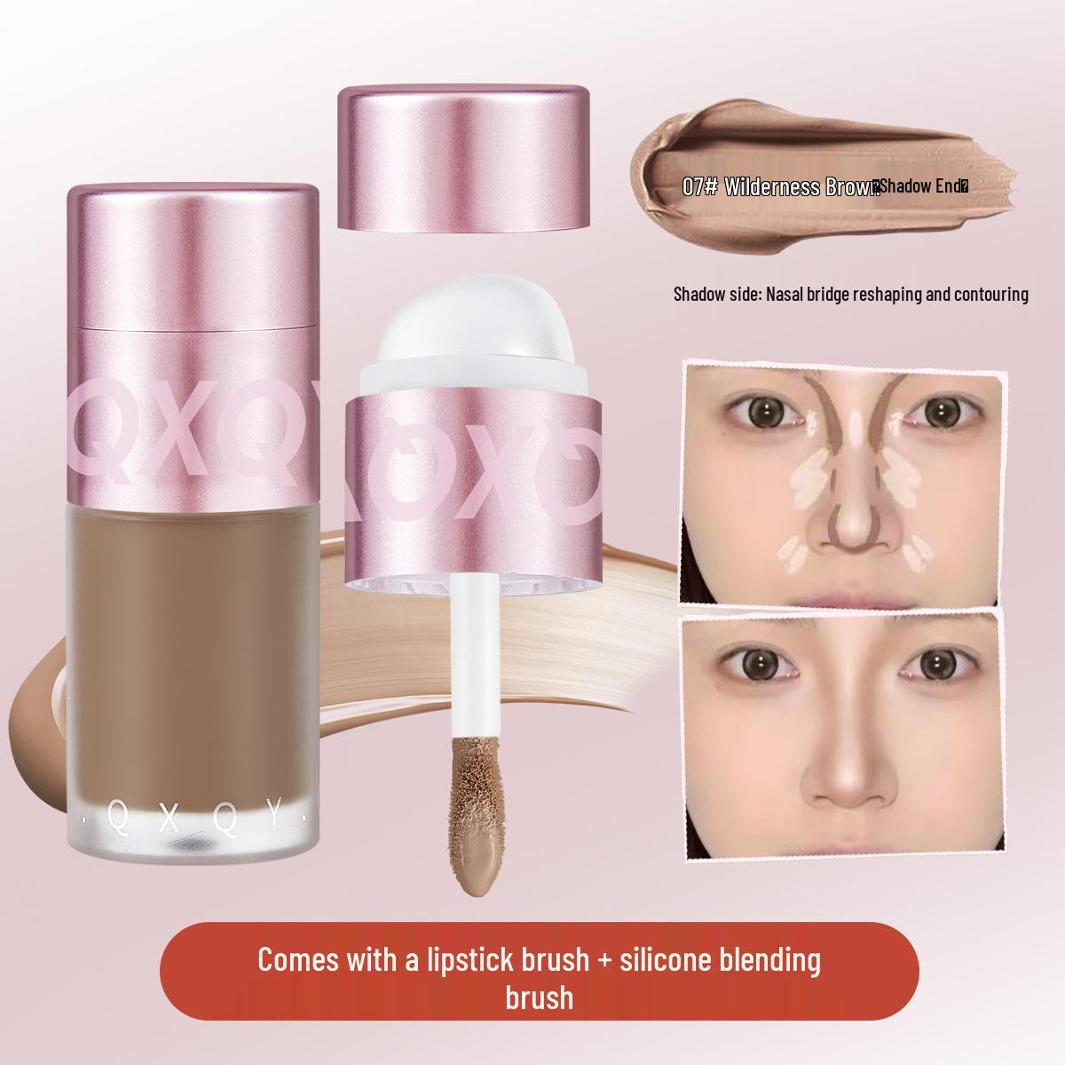 QXQY Water Velvet Hydrating Multi-use Lip, Cheek, and Eye Cream Blush & Nude Makeup Stick