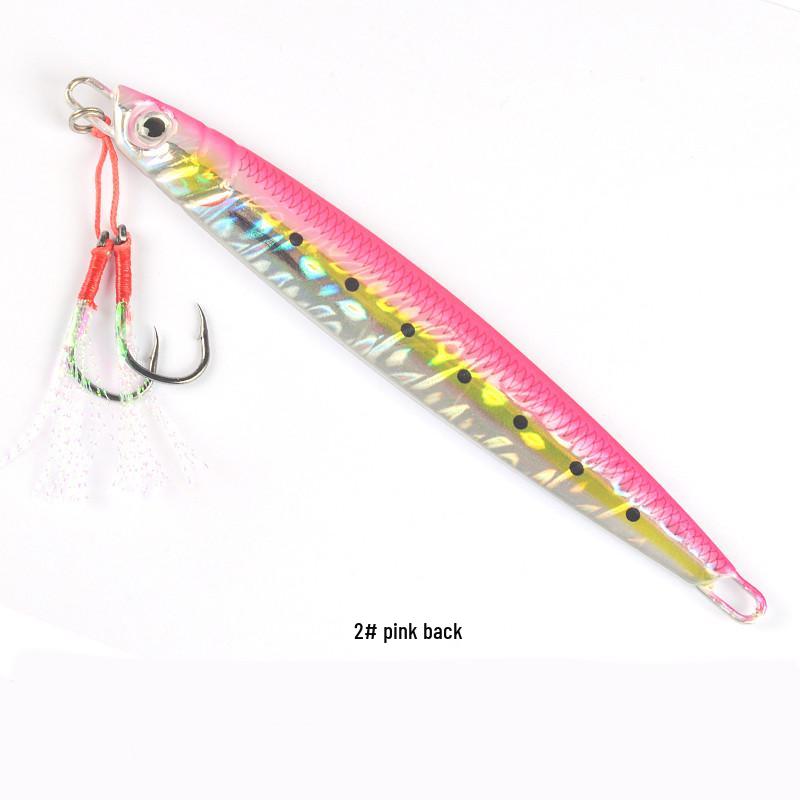 3D Printed Bionic Fish Lure - Iron Plate, Sea Fishing, Deep Sea, 60g & 120g Options