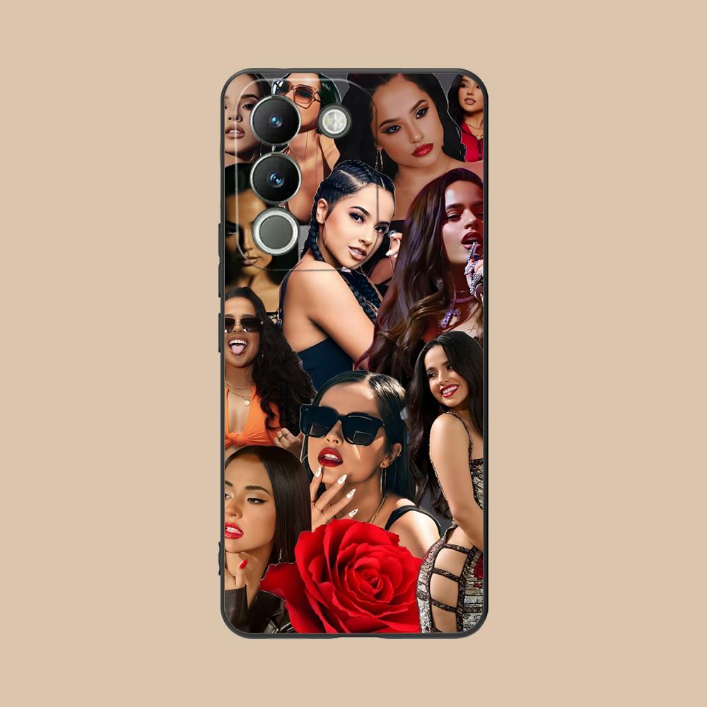 Fashion Becky G Matte TPU Mobile Phone Case for VIVO V60 V50 V40 V30 V29 V27 V25 V23 Pro Lite 5G Colorful Printing Cover