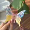 Sweet Acetic Acid Hair Claw Korean Style French Shark Clip Butterfly Acetate Hair Claw  Women