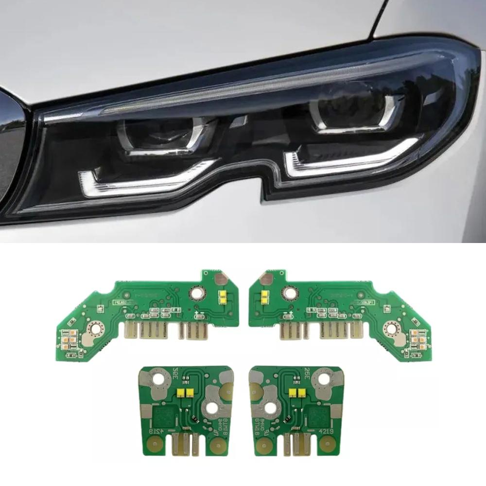 

For G20 G21 EURO Version BMW 3 Series 2019-2022 1set LED daytime running lights Module 63118496133 63118496135 63118496136 White chip